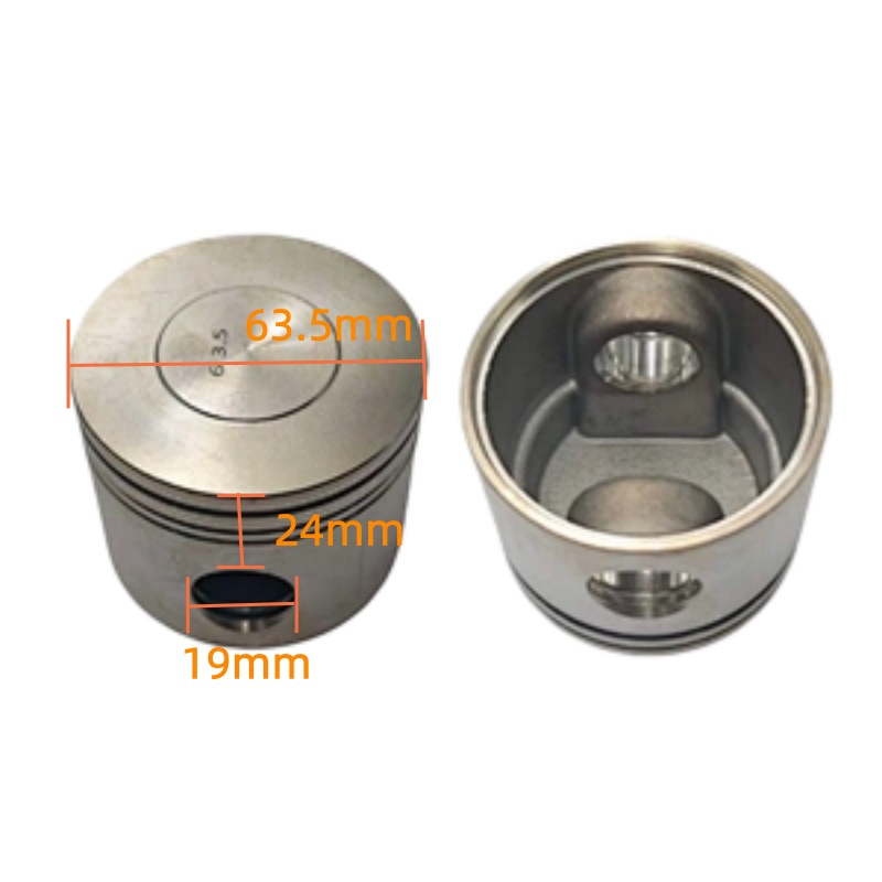 refrigeration compressor spare parts 63.5*24*19mm piston for copeland